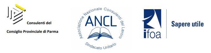 Consulenti del lavoro Consiglio Provinciale Parma, ANCL, Ifoa Sapere Utile
