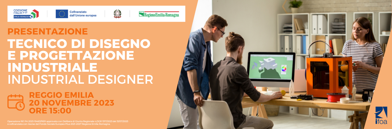 Presentazione IFTS Industrial Designer - novembre