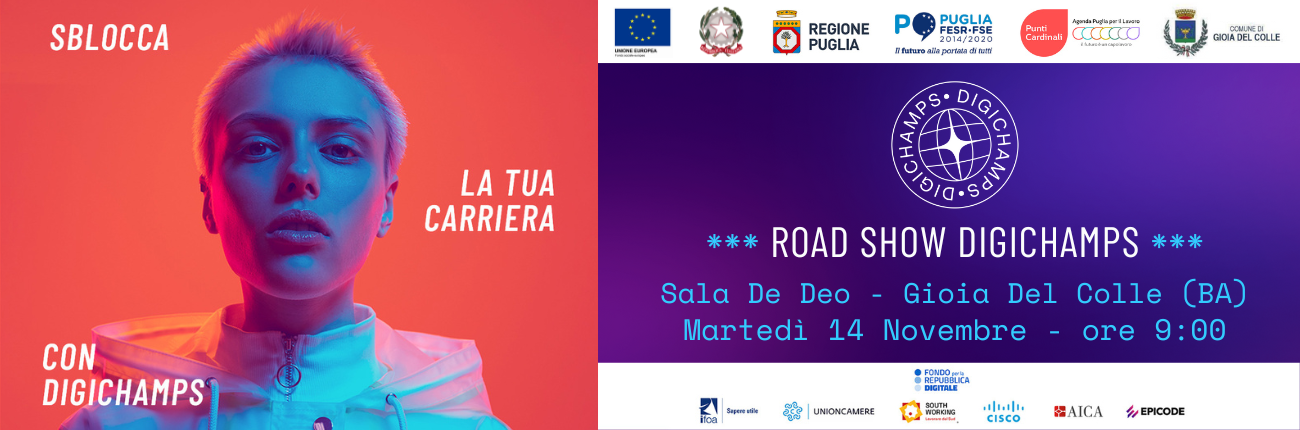 Banner RoadShow - Noicattaro - 14 novembre