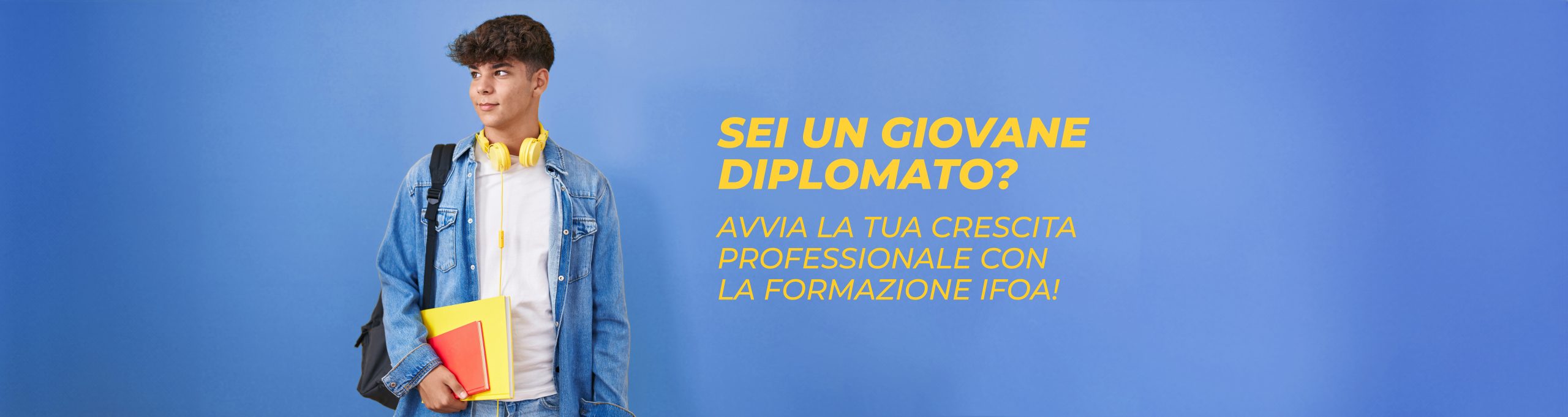 Sei un giovane diplomato?