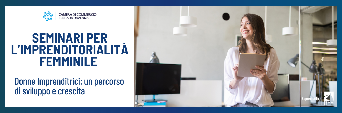 Seminari per l'imprenditorialità femminile