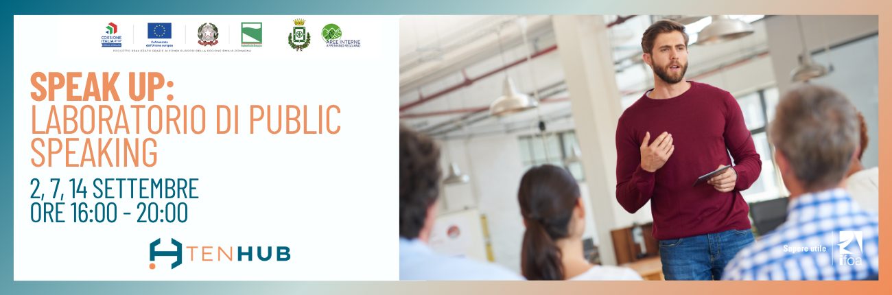 Speak Up: laboratorio di public speaking